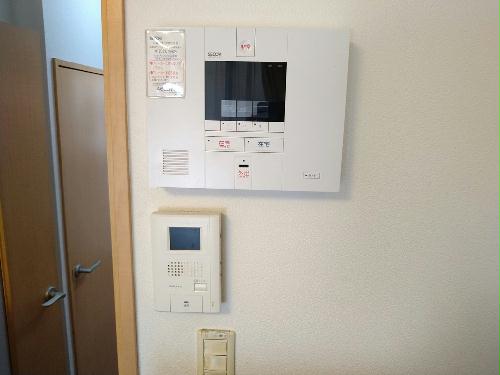 セキュリティ　モニターホン標準設置