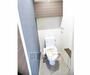 トイレ　清潔感のあるトイレです。