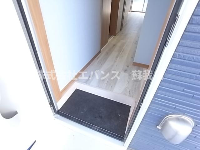 玄関　ゆったりとした玄関です
