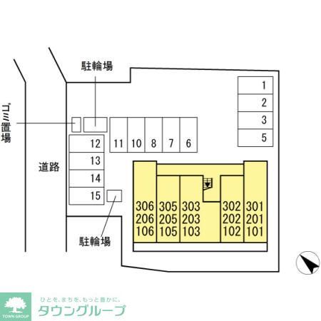 駐車場　間取図
