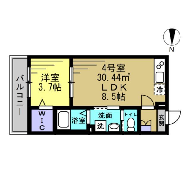 Ajour蘇我06の間取り写真