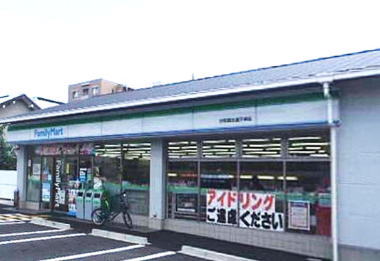 コンビニ　ファミリーマート 京都御池通天神店（コンビニ）まで306m