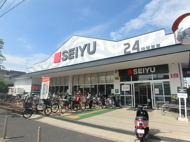 スーパー　西友葛飾新宿店（スーパー）まで424m