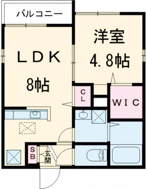 ラプレジオ小岩の間取り写真