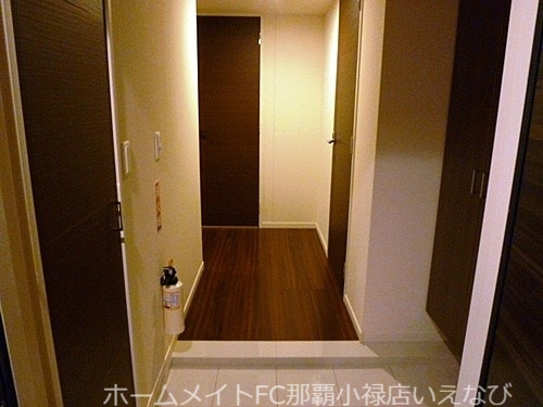 沖縄都市モノレール おもろまち駅 徒歩5分 30階建 築14年の玄関写真