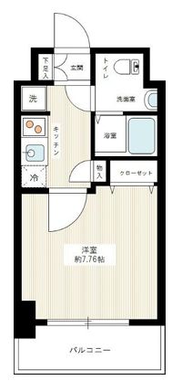 アイル東京向島弐番館の間取り写真