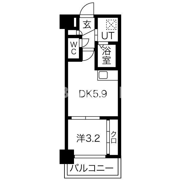 アクアプレイス京都二条城北の間取り写真