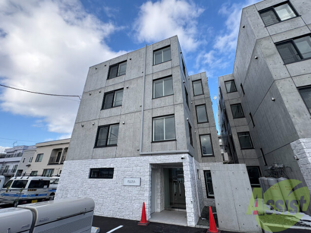 建物外観　完成予想パース　札幌市東区「プレナ」