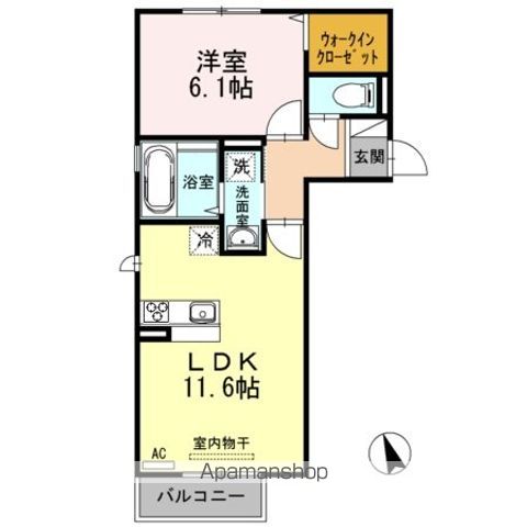 ホワイト バード II A棟の間取り写真