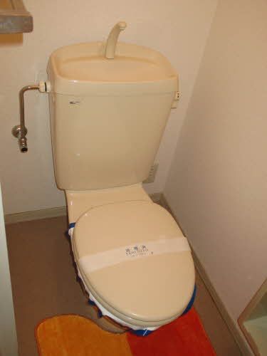 南海泉北線 和泉中央駅 徒歩25分 2階建 築30年のトイレ写真