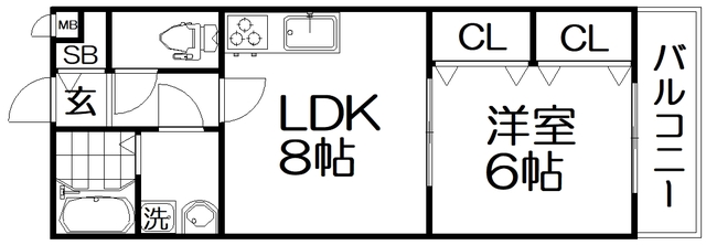KTIレジデンス枚方の間取り写真