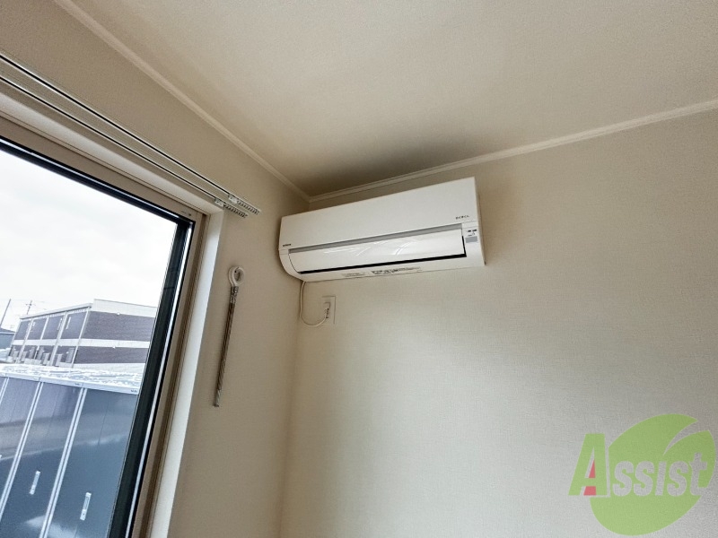 その他設備　エアコンが設置済みです。入居後すぐに使用できます。