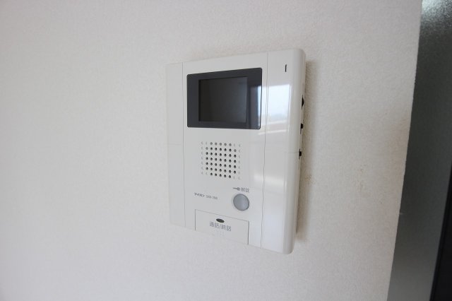 セキュリティ　モニター付きです
