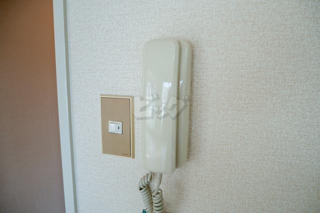 セキュリティ　インターフォンが付いています。