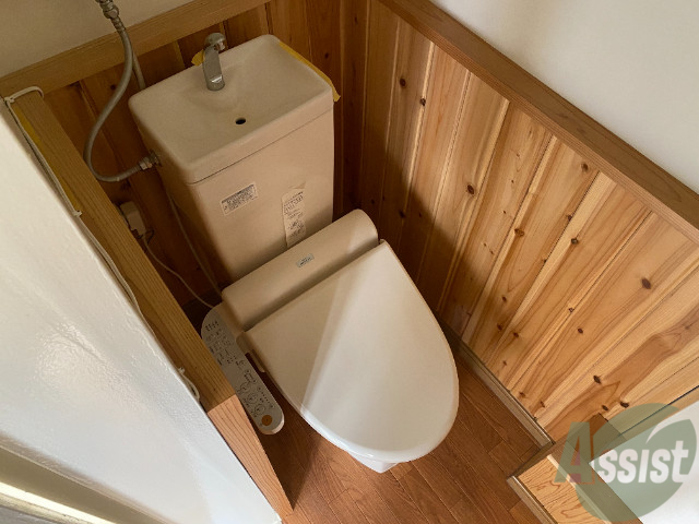 トイレ　トイレも広さ十分で、ゆったりできそうですね