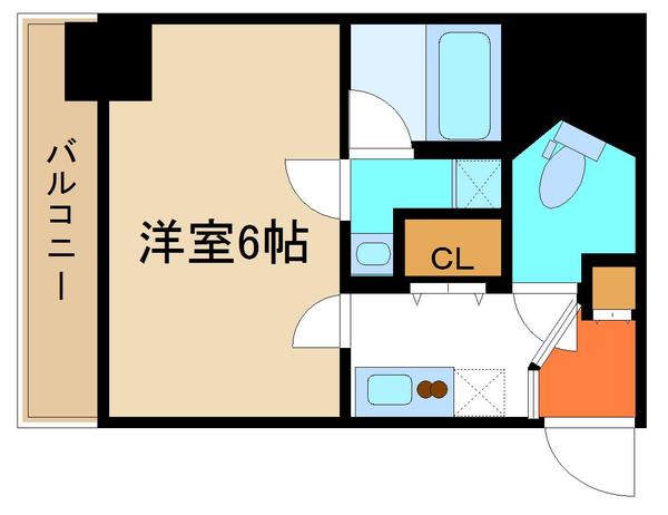 ＪＲ東西線 海老江駅 徒歩5分 10階建 築10年の間取り写真