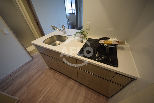 キッチン　SK RESIDENCES SHINSAIBASHI　キッチ