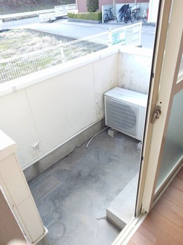 バルコニー　広々としたバルコニーです