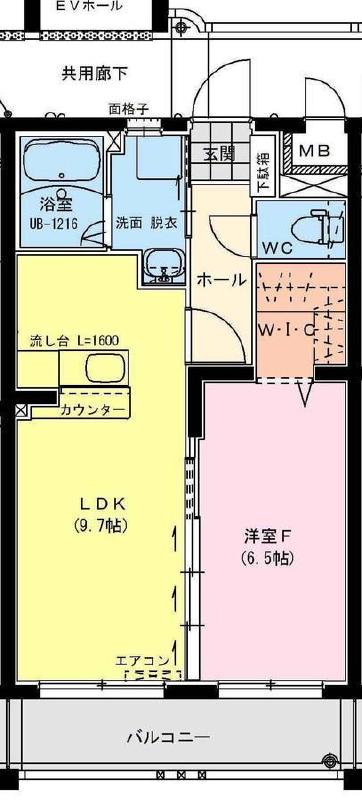 サンフローラの間取り写真
