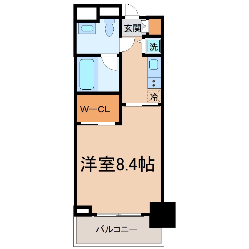 ＪＲ東海道本線 尼崎駅 徒歩5分 10階建 築18年の間取り写真