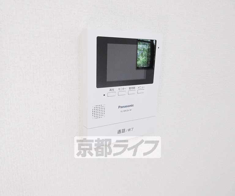 セキュリティ　モニターつきで安心！