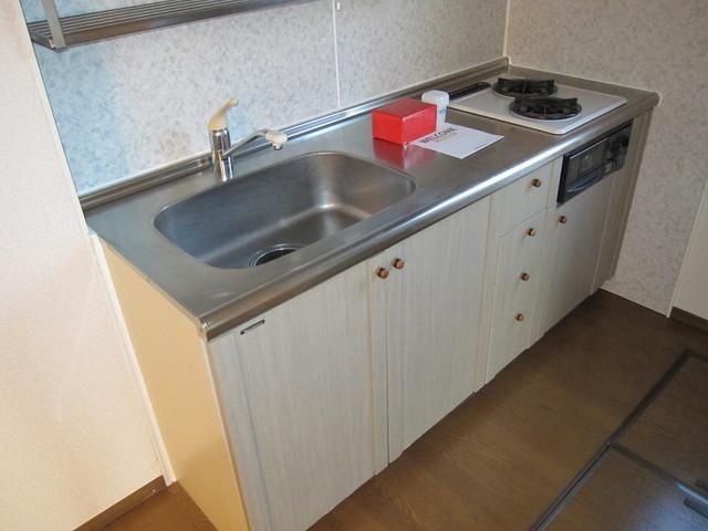 キッチン　システム２口Ｋグリル付