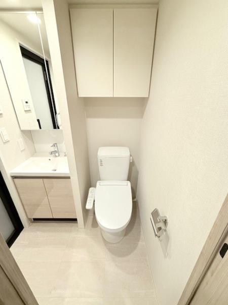 トイレ　ゆったりとした空間のトイレです