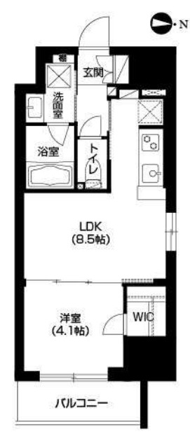 アーバネックス四ツ橋の間取り写真