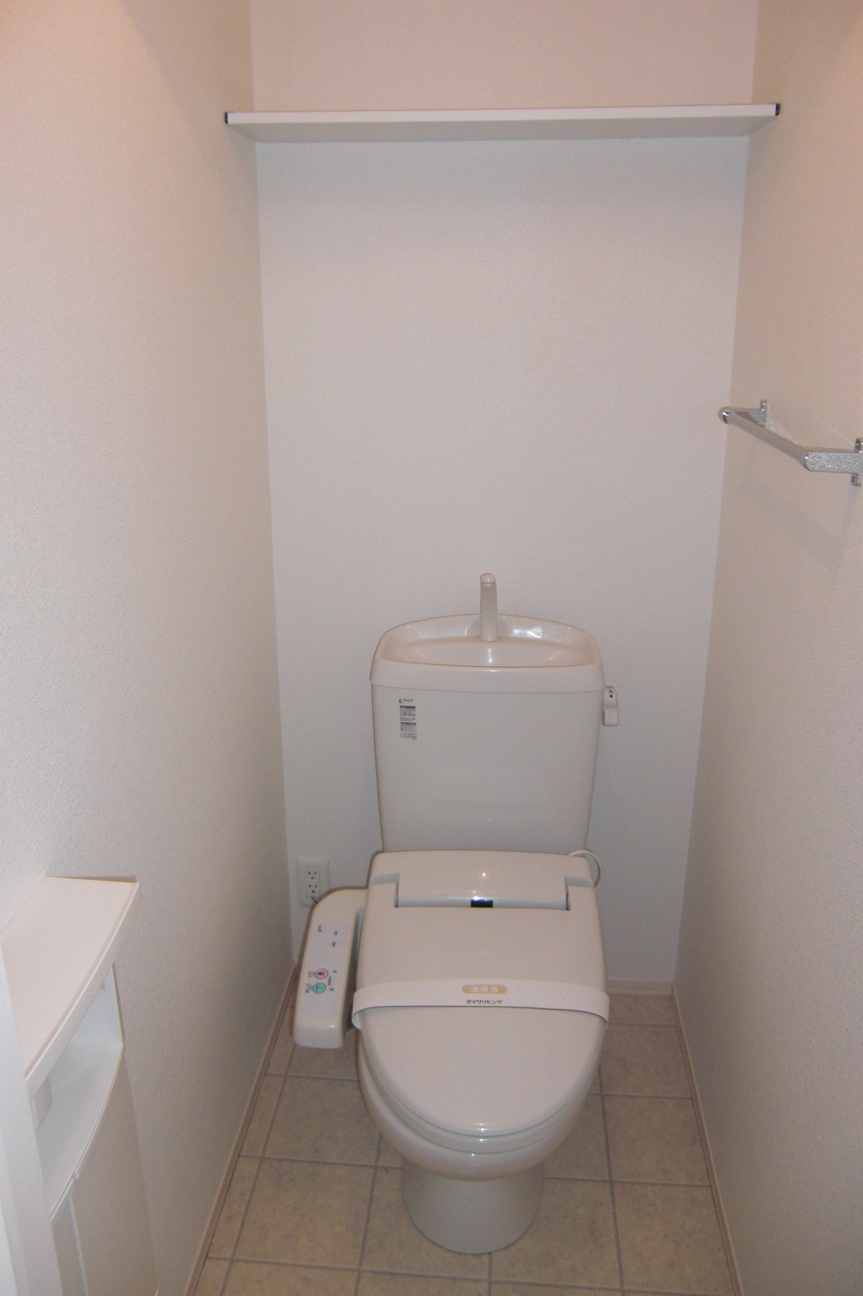 トイレ　ウォシュレットトイレです。