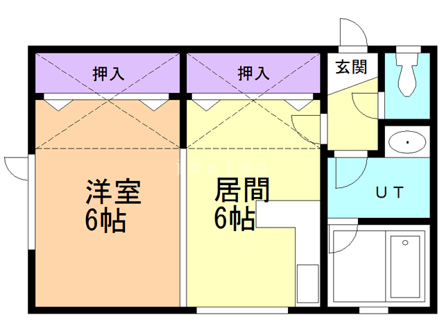 リージャストマンション山の手の間取り