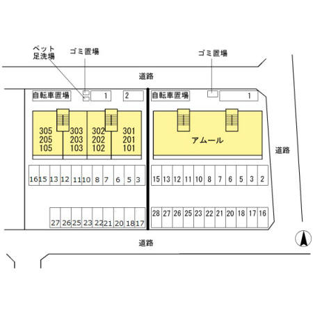 その他共有部分　配置図
