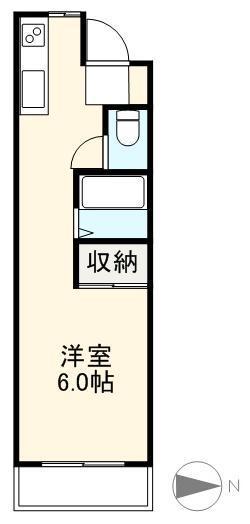 高松市西町のマンションの間取り