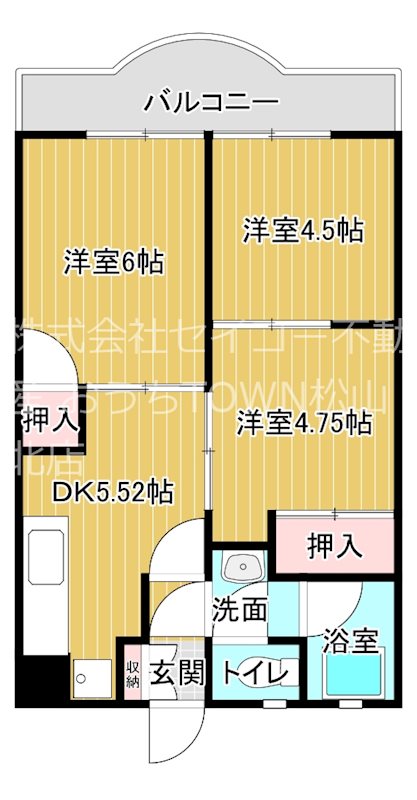 二宮第二ビルの間取り