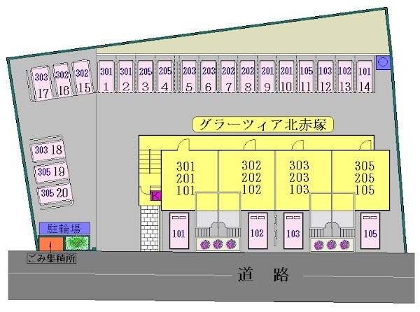 【グラーツィア北赤塚のその他】