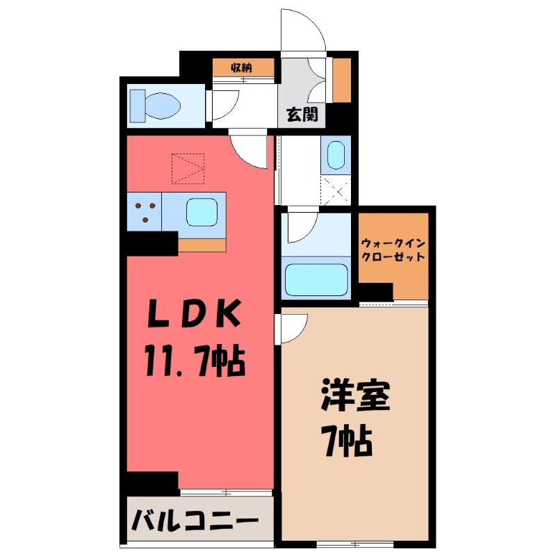 シエルエトワールの間取り