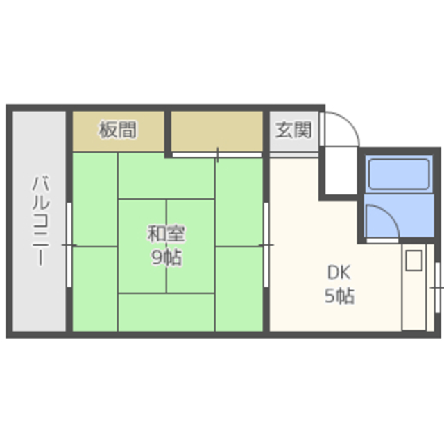 メゾン香住ヶ丘の間取り