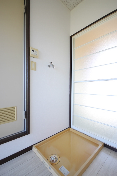 その他設備　洗濯機置き場です！