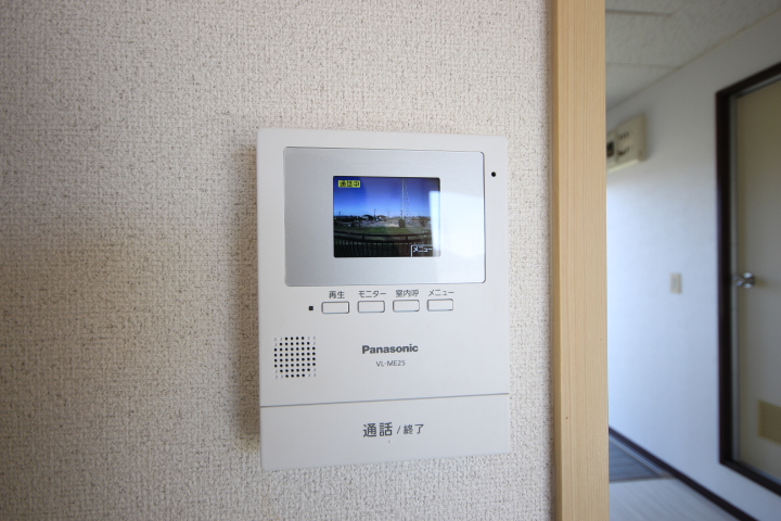 セキュリティ　安心のモニター付きインターホンです！