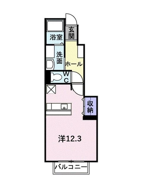 フリーデＡの間取り