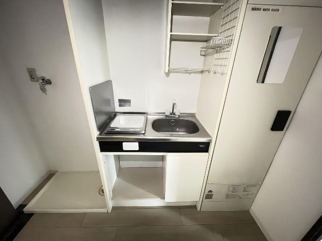 キッチン　１口コンロ付きキッチン