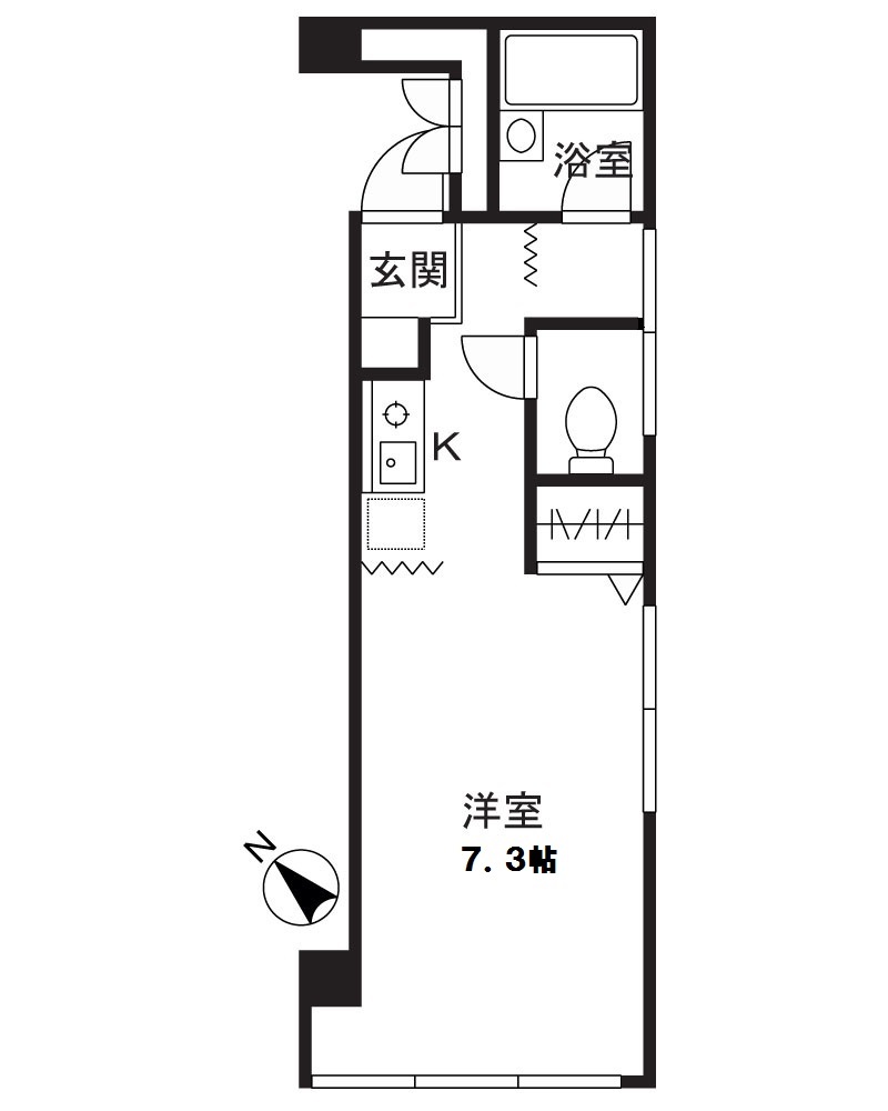 サンシャイン稲城の間取り