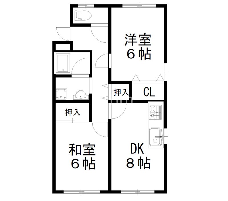 ブランネイジュの間取り