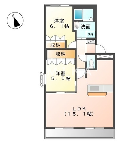 エスペランサの間取り