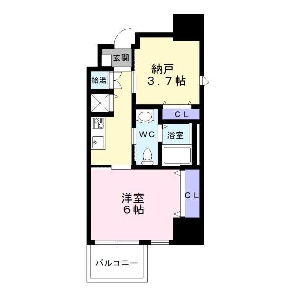 ディアコート宿屋町の間取り