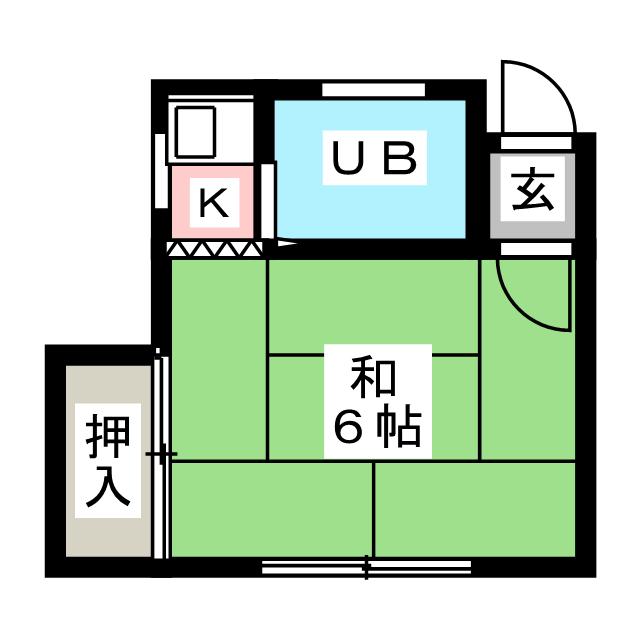 小野寺アパートの間取り