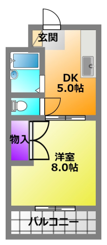 Maison Amiの間取り