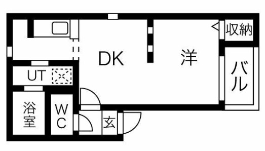 グランコンフォール米野IIIの間取り