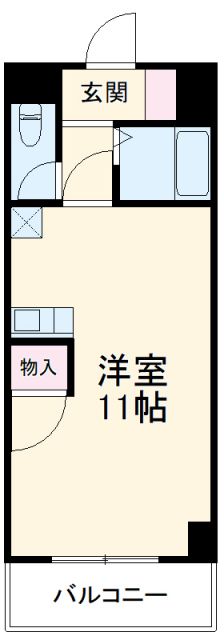 名古屋市守山区新城のマンションの間取り