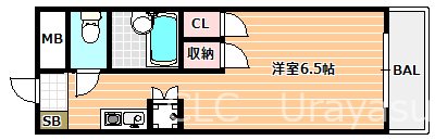 市川市末広のマンションの間取り