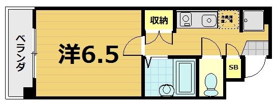 エスポワール松田の間取り